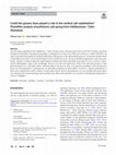 Research paper thumbnail of Could the grasses have played a role in the earliest salt exploitation? Phytoliths analysis of prehistoric salt spring from Hălăbutoaia -Ţolici (Romania)