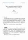 Research paper thumbnail of BREXIT : PROPRIÉTÉS MORPHOSYNTAXIQUES ET RÉFÉRENTIELLES D'UN NOM D'ÉVÉNEMENT Par