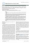 Research paper thumbnail of Risks and Outcomes of Extremity Fractures in Patients with Known Mental Health Disorders: An ‘Ortho-Psychiatric’ Perspective and a Systematic Review of the Literature