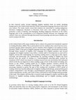 Research paper thumbnail of Language Learner Literature and Identity