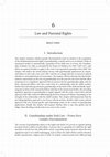 Research paper thumbnail of LAW AND PARENTAL RIGHTS