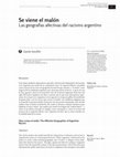 Research paper thumbnail of Se viene el malón: las geografías afectivas del racismo argentino