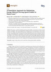 Research paper thumbnail of A simulation approach for optimising energy-efficient driving speed profiles in metro lines