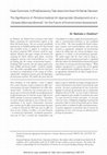 Research paper thumbnail of A (Pre)Cautionary Tale About the Kearl Oil Sands Decision - the Significance of Pembina Institute for Appropriate Development, et al. v. Canada (Attorney-General) for the Future of Environmental Assessment