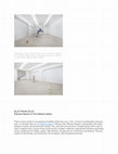 Research paper thumbnail of Blue Pruno Blue: Édouard Nardon at The Address Gallery