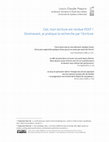 Research paper thumbnail of Ciel, mon écriture est rendue POST ! Dorénavant, je pratique la recherche par l’écriture