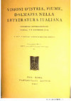 Research paper thumbnail of Glume dalmatiche ed asinelli istriani. Le rime erranti di Mario Luzi e Alfonso Gatto, in Visioni d'Istria, Fiume, Dalmazia nella Letteratura Italiana, a cura di G. Baroni e C. Benussi, Roma, Fabrizio Serra, 2020, pp. 386-392