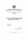 Research paper thumbnail of L'ascesa e il declino politico degli Isauri nel V secolo d.C.