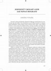 Research paper thumbnail of Johnsonův Mozart aneb jak nepsat biografii [Paul Johnson: Mozart. Barrister & Principal, Brno 2014, 282 s.] [Review]