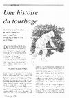 Research paper thumbnail of Une histoire du tourbage