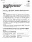 Research paper thumbnail of Glier et al 2020 Understanding stakeholder positionalities and relationships to reimagine asylum at the US Mexico border