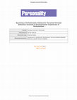 Research paper thumbnail of Becoming a perfectionistic adolescent: Perceived parental behaviors involved in developmental trajectories of perfectionism [2022]