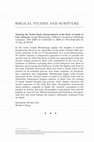 Research paper thumbnail of Ways of Being, Ways of Reading: Asian American Biblical Interpretation--Edited by Mary F. Foskett and Jeffrey Kah-Jin Kuan (Book Review)