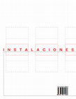 Research paper thumbnail of INSTALACIONES: SOBRE EL TRABAJO DE EISENMAN