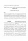 Research paper thumbnail of The lithic industry from the Iron Age coastal settlement HAS1 (Inqitat), southern Oman