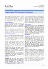 Research paper thumbnail of Healthy Ageing 2020: International Conference