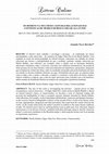 Research paper thumbnail of Os homens na multidão: leituras relacionais das contísticas de Murilo Rubião e Edgar Allan Poe (Amanda Berchez)