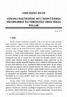 Research paper thumbnail of Osmanlı Maliyesinde 1873 ‘Resm-i Damga Nizamnamesi’ ile Yürürlüğe Giren Fiskal Pullar * Revenue Stamps Which Come into Effect with the 1873 'Official Stamp Regulation' in Ottoman Fiscal System