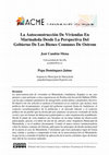 Research paper thumbnail of La autoconstrucción de viviendas en Marinaleda desde la perspectiva del gobierno de los bienes comunes de Ostrom