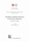 Research paper thumbnail of Giurisdizione e teologia: il Coemeterium Callisti. Alle origini delle catacombe romane, in G. M. Vian (ed.), Pensiero giuridico romano e teologia cristiana tra il I e il V secolo, Torino 2020, pp. 33-53.