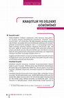 Research paper thumbnail of Şerife Sazak KARŞITLIK VE DİLDEKİ GÖRÜNÜMÜ