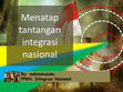 Research paper thumbnail of MATERI INTEGRASI NASIONAL KELAS X