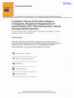 Research paper thumbnail of Book Review of John Solomon's 'A subaltern history of the Indian diaspora in Singapore; the gradual disappearance of untouchability 1872-1965 (Intersections: colonial and postcolonial histories)'