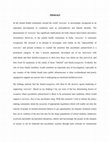 Research paper thumbnail of Ph.D. dissertation- Barriers to recovery from psychosis: Examining the medico-legal landscape from a peer perspective (ABSTRACT)