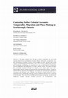 Research paper thumbnail of Contesting Settler Colonial Accounts: Temporality, Migration and Place-Making in Scarborough, Ontario