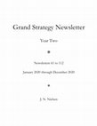 Research paper thumbnail of Grand Strategy Newsletter Year Two