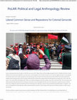 Research paper thumbnail of Liberal Common Sense and Reparations for Colonial Genocide