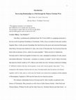 Research paper thumbnail of Introduction: Recovering Relationships as a Path through the Modern Christian West