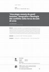 Research paper thumbnail of 'Una piaga venuta da genti lontane'. Geografia e ideologia del conflitto nella terza decade di Livio