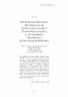 Research paper thumbnail of Da verdade historial: movimentos de confluência entre a Teoria Psicanalítica e a concepção arendtiana [funcional] de História.