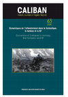 Research paper thumbnail of Caliban N°63. Dynamiques de l'effondrement dans le fantastique, la fantasy et la SF/ Dynamics of Collapse in Fantasy, the Fantastic and SF