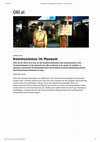 Research paper thumbnail of Muriel Blaive, “Kommunismus im Museum”, Science@orf.at, 18 October 2020, https://science.orf.at/stories/3202360/.