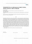 Research paper thumbnail of NÎSÂBÛRÎ’NİN (SA’LEBİ) KISAS-I ENBİYÂ’SINDA
Mİ’RAC KONULU MİNYATÜRLER