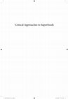 Research paper thumbnail of Critical Approaches to Superfoods (Bloomsbury Academic)