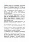 Research paper thumbnail of Editorial. Revista de Comunicación, vol. 20, N 1, 2021