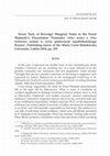 Research paper thumbnail of Sweet Taste of Revenge! Marginal Notes to the Paweł Madejski’s Dissertation ‘Pomiędzy robur animi a ritus barbarus: zemsta w życiu społecznym republikańskiego Rzymu’,