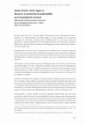 Research paper thumbnail of Seguir el discurso (Reseña)