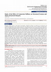 Research paper thumbnail of Study of the Effect of Connection Stiffness on Structural Systems and Theire Structural Integrity