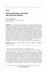 Research paper thumbnail of Backward-looking reparations and structural injustice