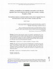 Research paper thumbnail of Análisis sociopolíticos de realidades nacionales en la obra de Agustín Cueva en la intersección de los años sesenta y setenta: Ecuador y Chile