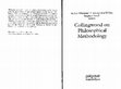 Research paper thumbnail of Collingwood on Philosophical Methodology