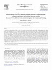 Research paper thumbnail of Micellization of AOT in aqueous sodium chloride, sodium acetate, sodium propionate, and sodium butyrate media: A case of two different concentration regions of counterion binding