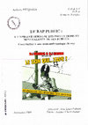 Research paper thumbnail of Le rap public Pecqueux 2000