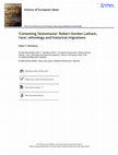 Research paper thumbnail of History of European Ideas ISSN: (Print) (Online) Journal homepage: https://www.tandfonline.com/loi/rhei20 'Contesting Teutomania': Robert Gordon Latham, 'race', ethnology and historical migrations