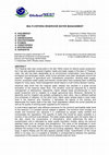 Research paper thumbnail of Multi-criteria reservoir water management