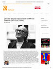 Research paper thumbnail of Dezbatere despre manuscrisele Eliade scoase din nou la licitație | Radio România Cultural, 19 martie 2021